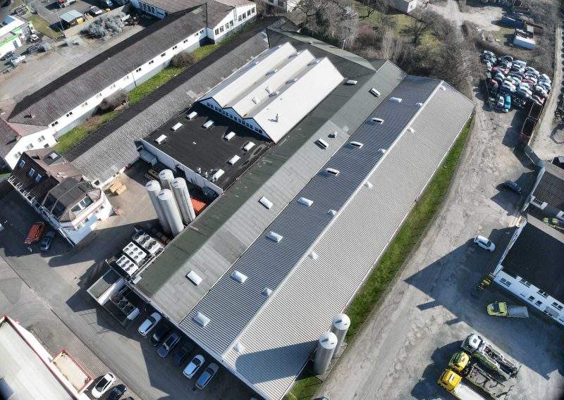 Drohnenvermessung einer 5.000 m² Dachfläche in Bad Salzuflen