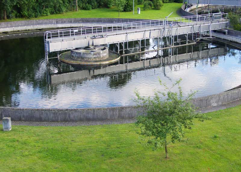 Klärbecken