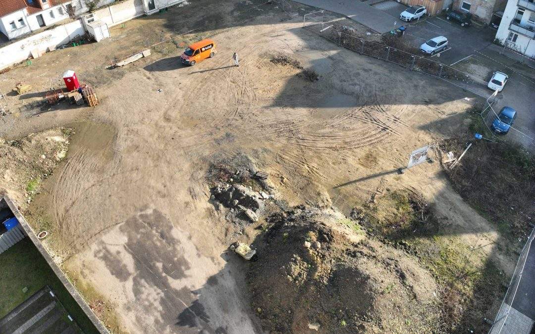 Amtlicher Lageplan für ein Mehrfamilienhaus in Lemgo