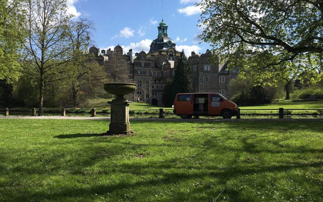 Bestandsplan für den Schlosspark von Schloss Bückeburg
