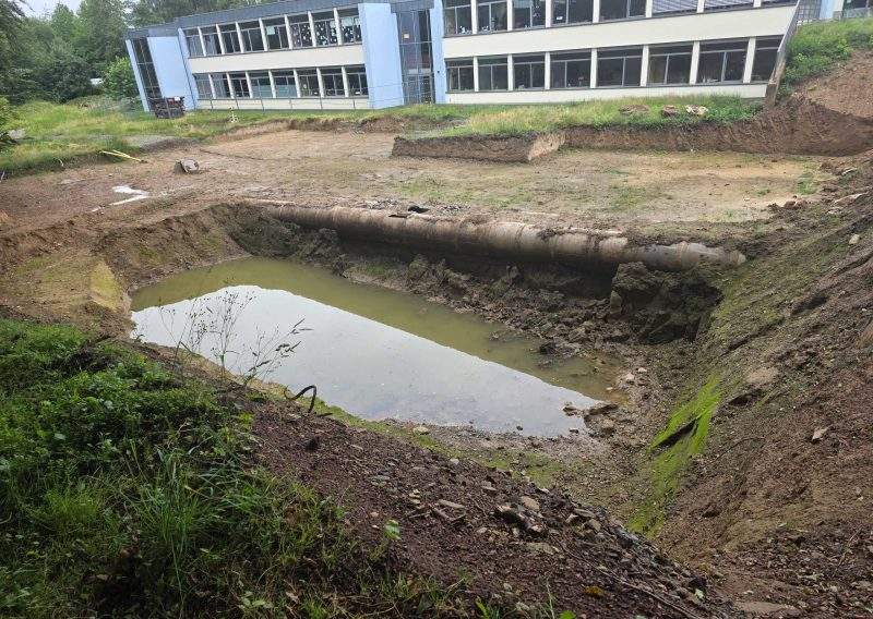 Erdmassenberechnung für den Neubau der OGS in Vlotho-Valdorf