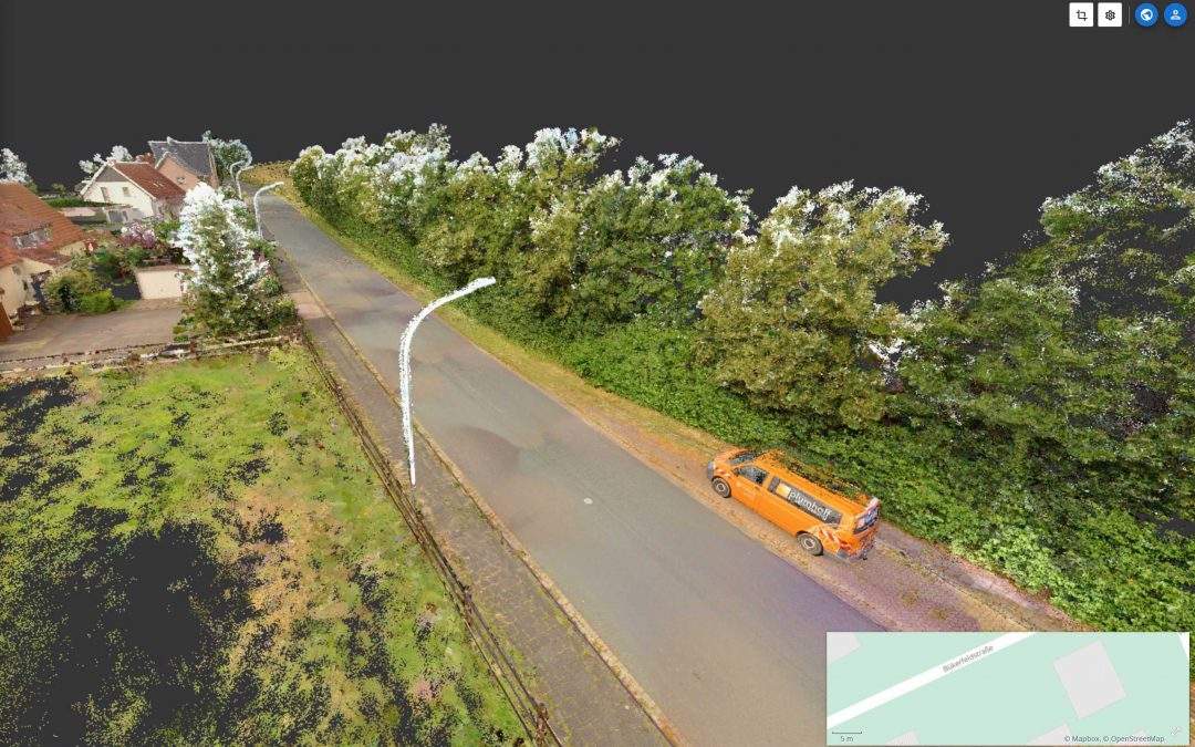 Mobiles 3D-Laserscanning für den Kanal- und Straßenausbau