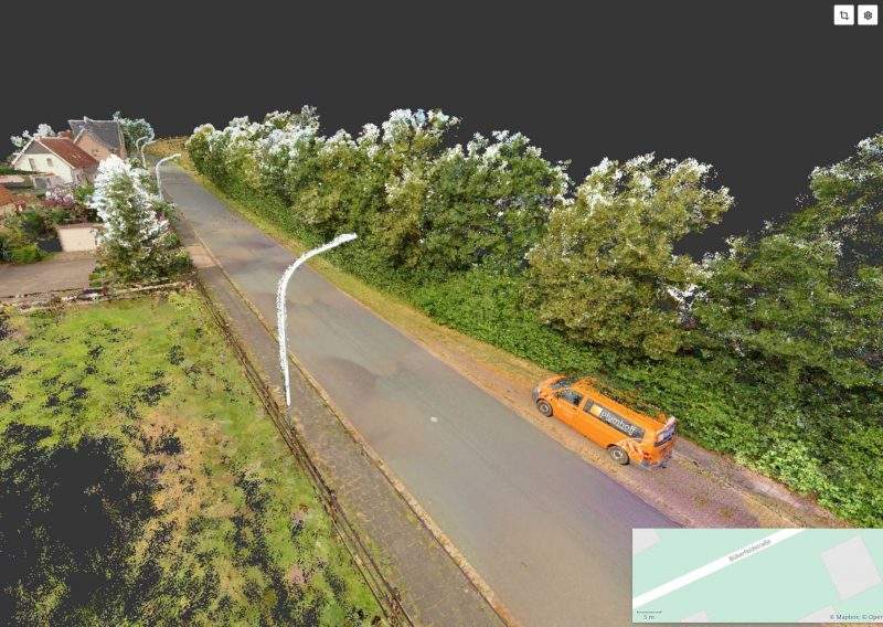 Mobiles 3D-Laserscanning für den Kanal- und Straßenausbau